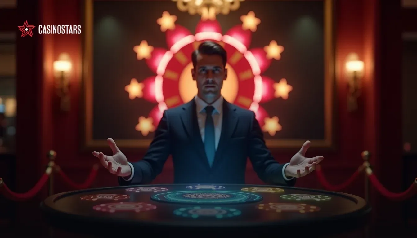Casinostars Casino game lobby with filters by provider, volatility and RTP range